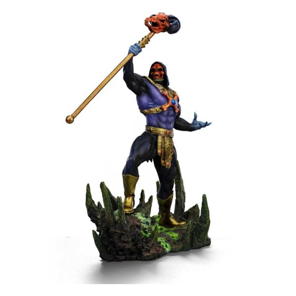 Art Scale Skeletor Disco 28 cm (exclusivité heo) - Iron Studios Les Maîtres de l'univers