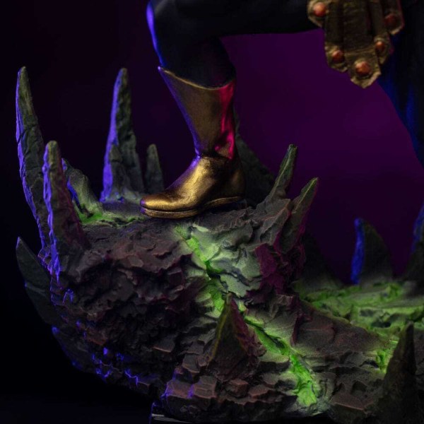 Art Scale Skeletor Disco 28 cm (exclusivité heo) - Iron Studios Les Maîtres de l'univers