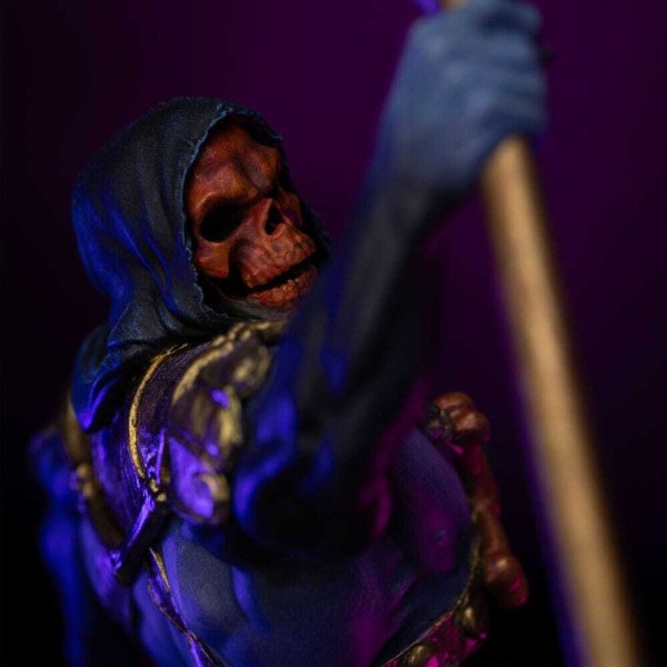 Art Scale Skeletor Disco 28 cm (exclusivité heo) - Iron Studios Les Maîtres de l'univers