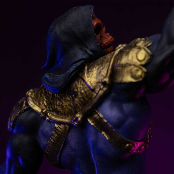 Art Scale Skeletor Disco 28 cm (exclusivité heo) - Iron Studios Les Maîtres de l'univers