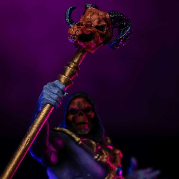 Art Scale Skeletor Disco 28 cm (exclusivité heo) - Iron Studios Les Maîtres de l'univers