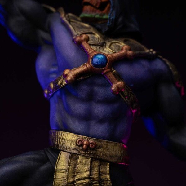 Art Scale Skeletor Disco 28 cm (exclusivité heo) - Iron Studios Les Maîtres de l'univers