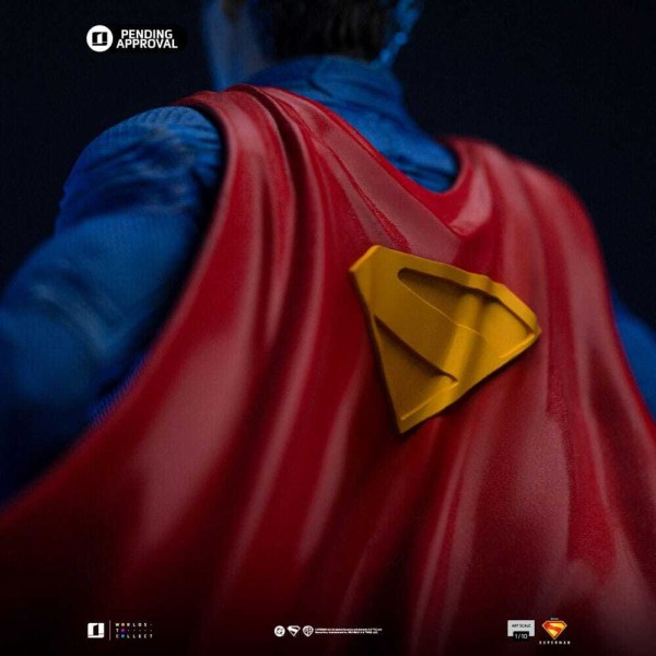 Figurine Superman et Krypto Art Scale 32 cm - Iron Studios Superman Legacy