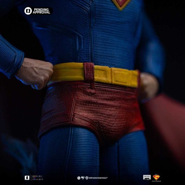 Figurine Superman et Krypto Art Scale 32 cm - Iron Studios Superman Legacy