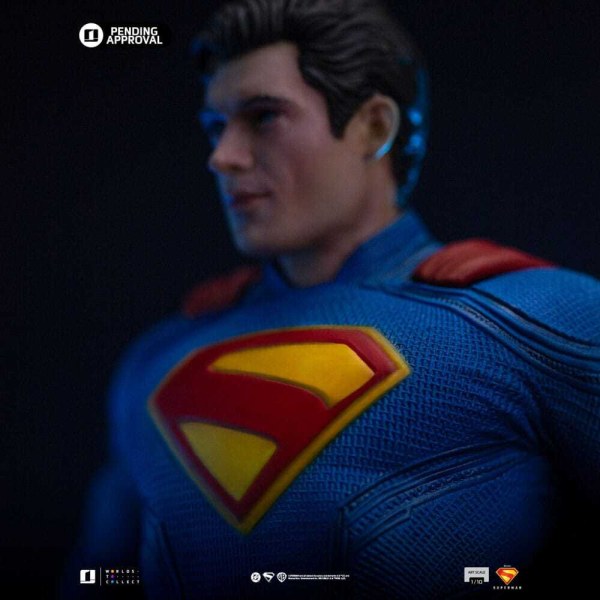 Figurine Superman et Krypto Art Scale 32 cm - Iron Studios Superman Legacy