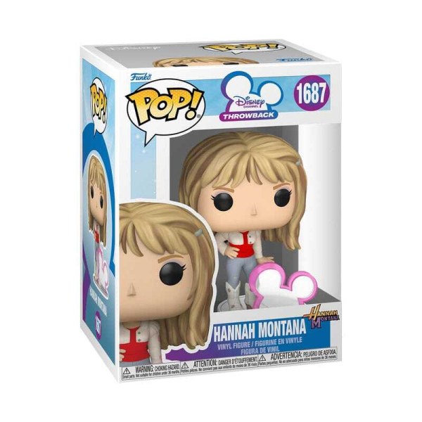 FUNKO POP! 1687 Hannah avec Icône Disney - Disney Channel Hannah Montana