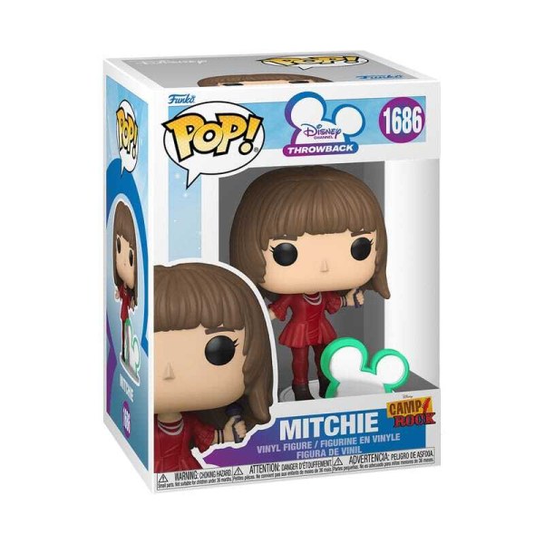 FUNKO POP! 1686 Mitchie avec Icône Disney - Disney Channel Camp Rock