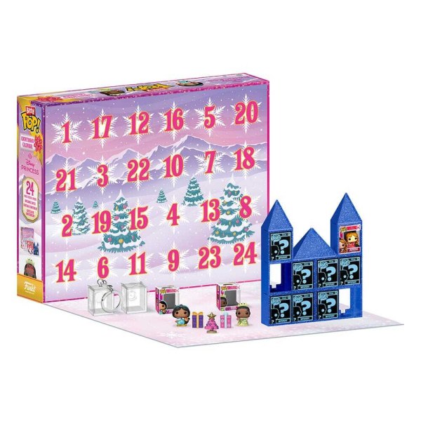 Calendrier de l'Avent Bitty POP! Compte à rebours de 24 jours - Princesses Disney