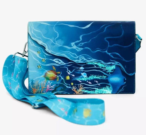 SAC A BANDOULIÈRE EXCLUSIF MOUVEMENT DE L'EAU - DISNEY LOUNGEFLY VAIANA