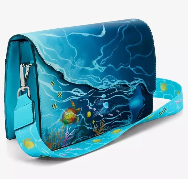 SAC A BANDOULIÈRE EXCLUSIF MOUVEMENT DE L'EAU - DISNEY LOUNGEFLY VAIANA