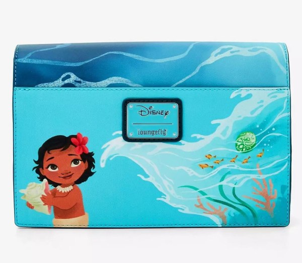 SAC A BANDOULIÈRE EXCLUSIF MOUVEMENT DE L'EAU - DISNEY LOUNGEFLY VAIANA