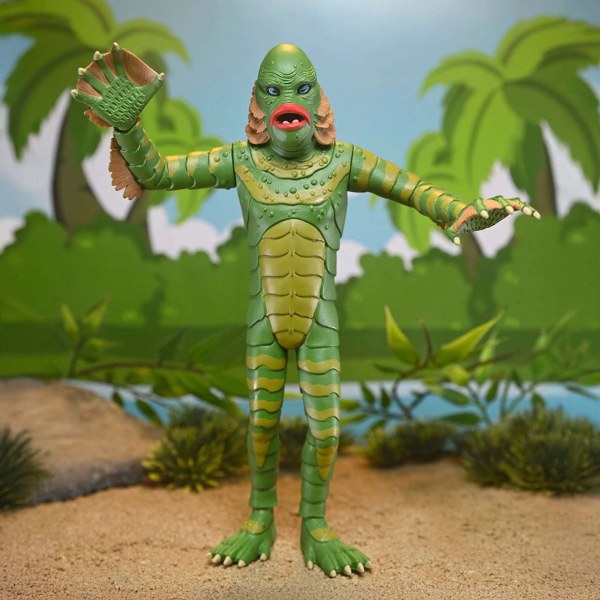 Monstre Universel - Figurine articulée de 15 cm - Créature du Lagon Noir de Toony Terrors