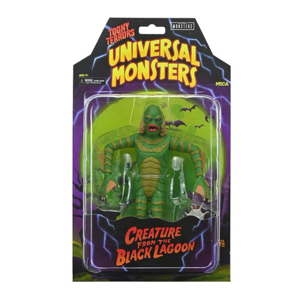 Monstre Universel - Figurine articulée de 15 cm - Créature du Lagon Noir de Toony Terrors