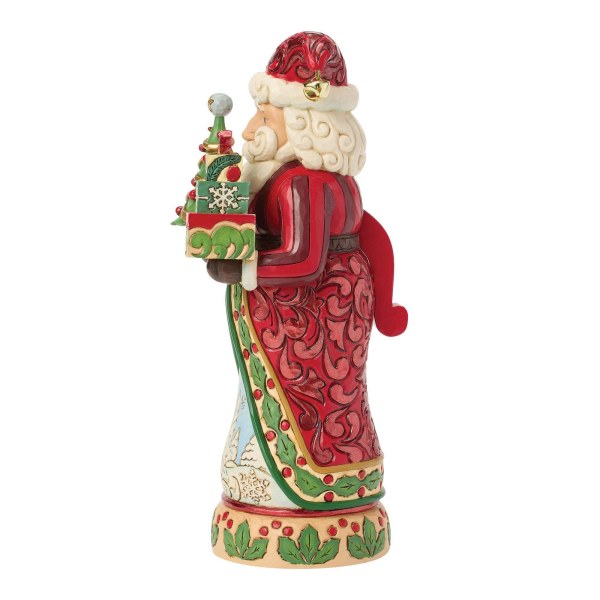 Casse-Noisette Père Noël rouge et vert - Jim Shore