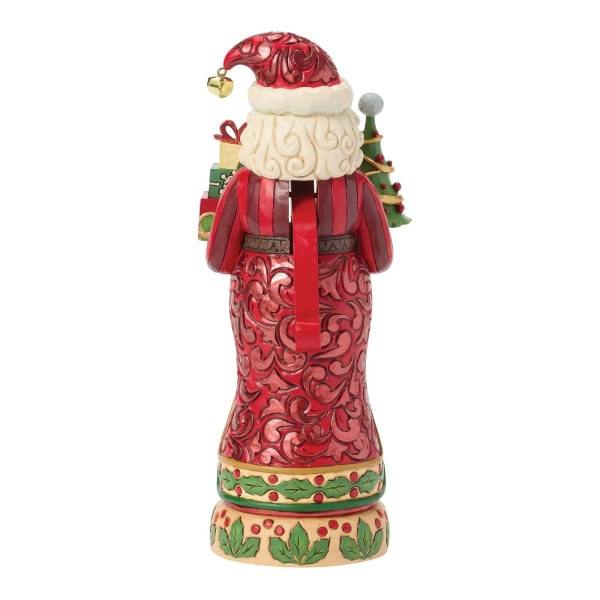 Casse-Noisette Père Noël rouge et vert - Jim Shore