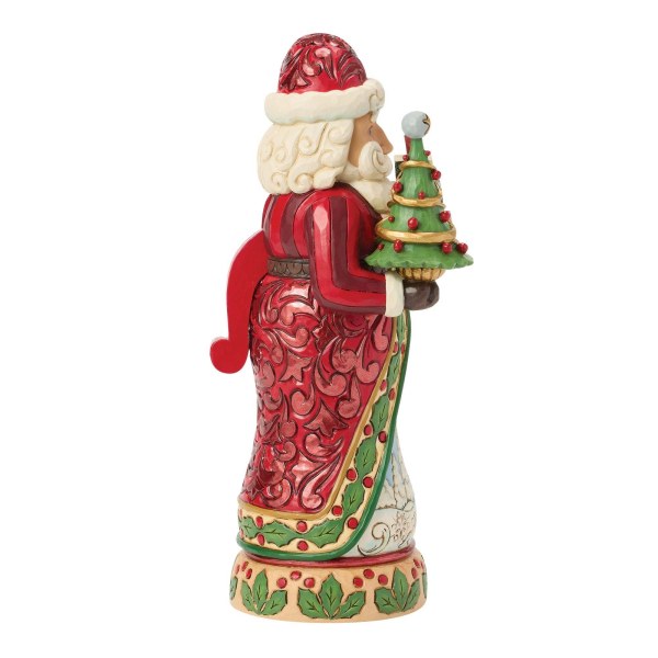 Casse-Noisette Père Noël rouge et vert - Jim Shore