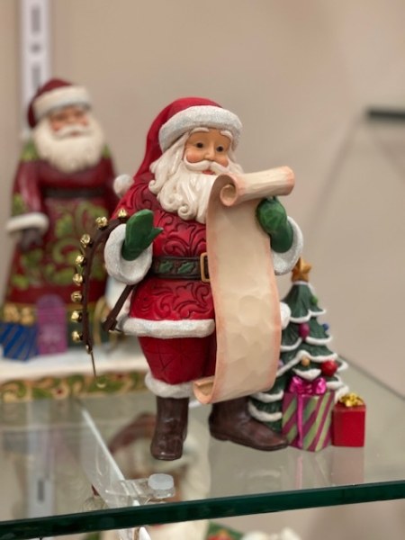 Liste de souhaits de lecture du Père Noël - Jim Shore