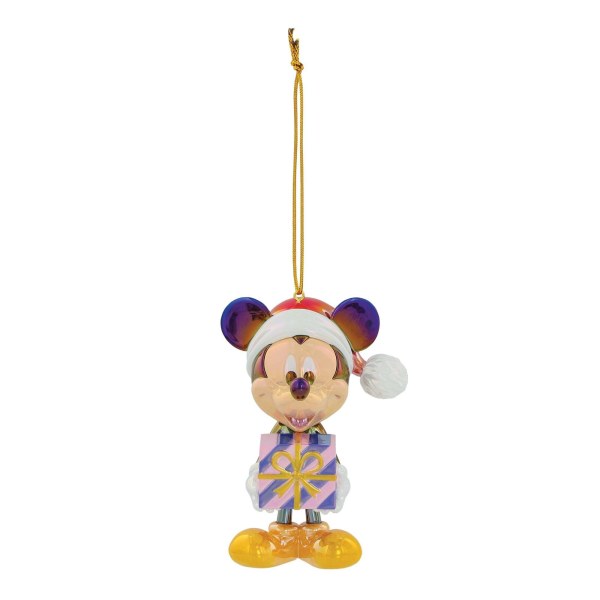 SUSPENSION EN PVC IRISE MICKEY MOUSE NOËL - DISNEY DEPARTMENT 56