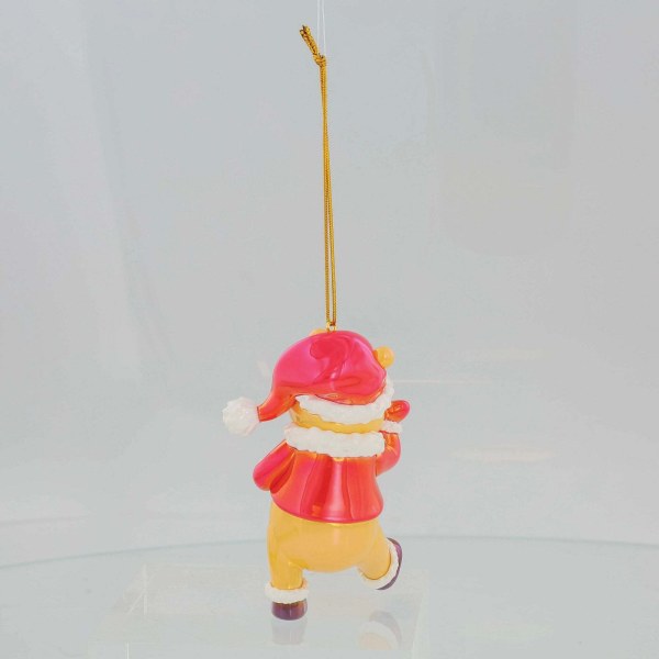 SUSPENSION EN PVC IRISE WINNIE L'OURSON DE NOËL - DISNEY DEPARTMENT 56