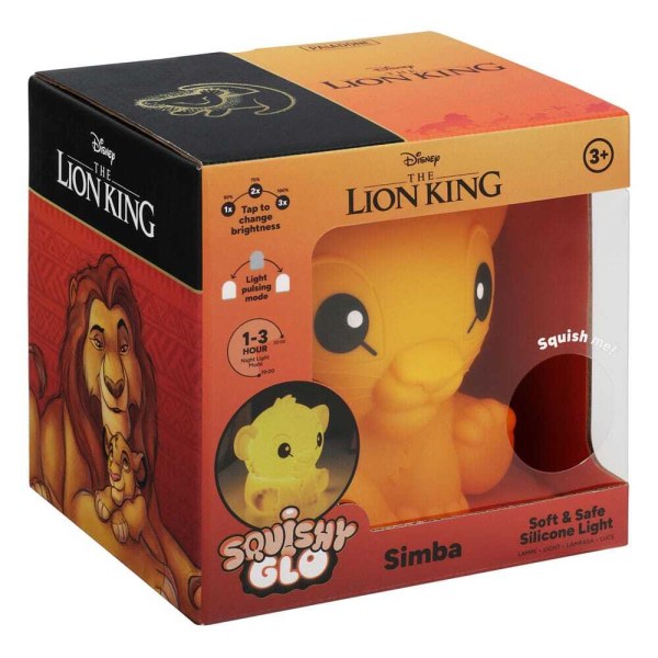 Lampe Simba souple 15 cm - Disney Le Roi Lion