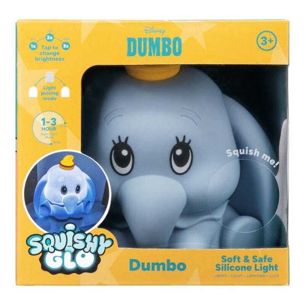 Lampe Dumbo souple 15 cm - Disney