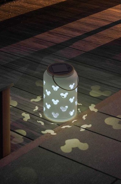 Lanterne solaire à projection Mickey Mouse LunaGlo - Disney