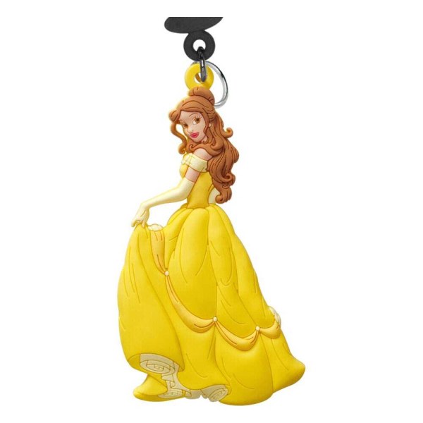 Porte-clés Sac à dos en PVC doux au toucher Belle - Disney Princesse
