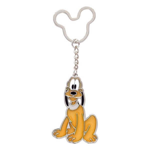 Porte-clés en métal Pluto - Disney
