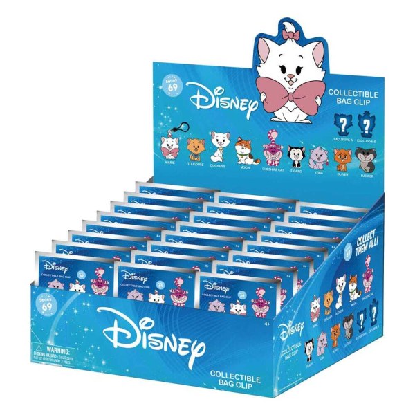 Pochette surprise porte-clés 3D Chats Série 69 - Disney