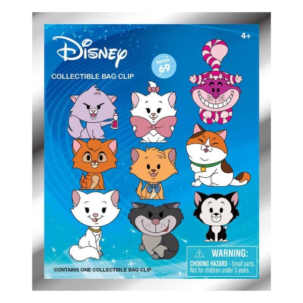 Pochette surprise porte-clés 3D Chats Série 69 - Disney