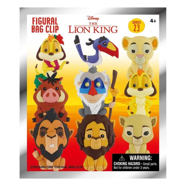 Pochette surprise porte-clés 3D Le Roi Lion - Disney