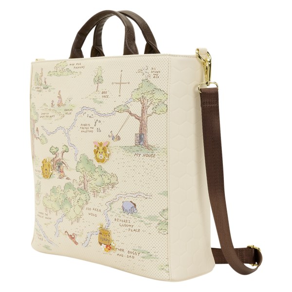 Sac Tote Winnie l'Ourson Forêt des Rêves Bleus - Disney Loungefly