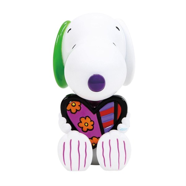 MINI FIGURINE SNOOPY AVEC CŒUR BRITTO - BRITTO PEANUTS