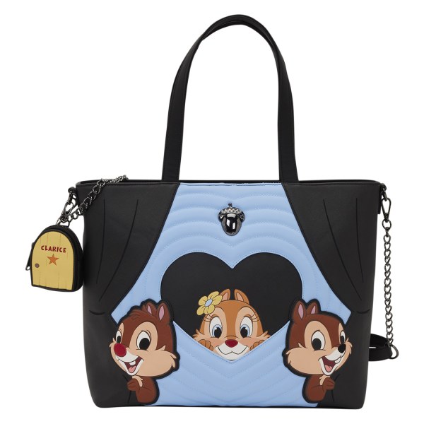 Sac Tote avec porte-monnaie Tic et Tac - Disney Loungefly