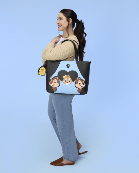 Sac Tote avec porte-monnaie Tic et Tac - Disney Loungefly
