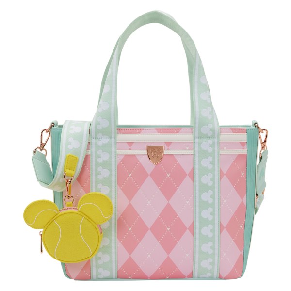 Sac Tote de tennis avec porte-monnaie Mickey et ses amis - Disney Loungefly