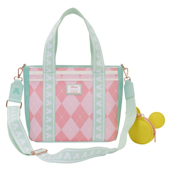 Sac Tote de tennis avec porte-monnaie Mickey et ses amis - Disney Loungefly