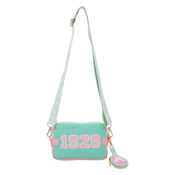 Sac à Bandoulière avec porte-monnaie tennis Mickey et ses amis - Disney Loungefly