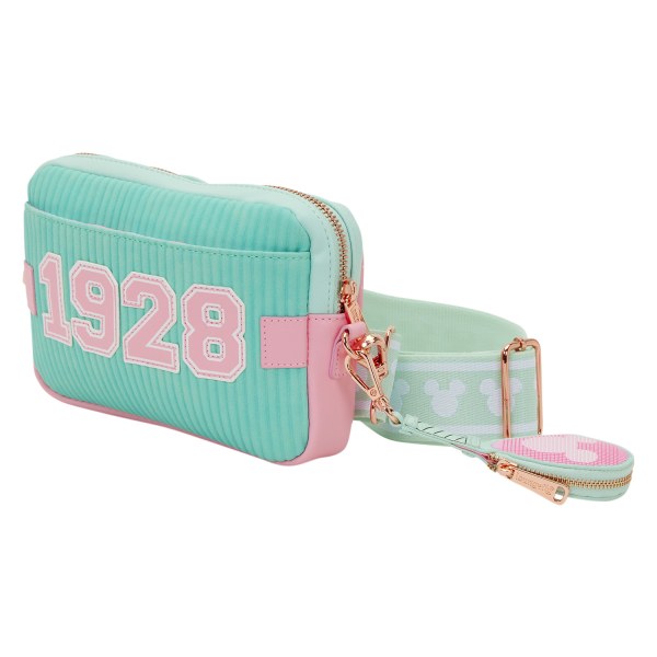 Sac à Bandoulière avec porte-monnaie tennis Mickey et ses amis - Disney Loungefly