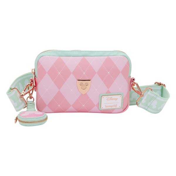 Sac à Bandoulière avec porte-monnaie tennis Mickey et ses amis - Disney Loungefly