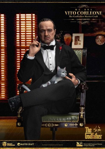 Figurine Le Parrain Vito Corleone Master Craft 31 cm