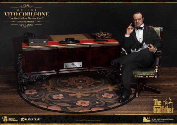 Figurine Le Parrain Vito Corleone Master Craft 31 cm