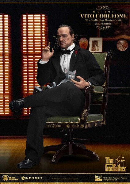 Figurine Le Parrain Vito Corleone Master Craft 31 cm
