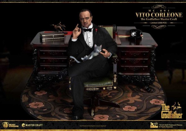 Figurine Le Parrain Vito Corleone Master Craft 31 cm