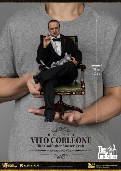 Figurine Le Parrain Vito Corleone Master Craft 31 cm