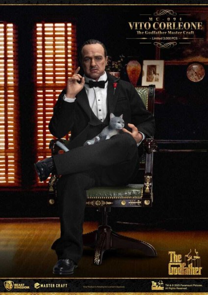 Figurine Le Parrain Vito Corleone Master Craft 31 cm