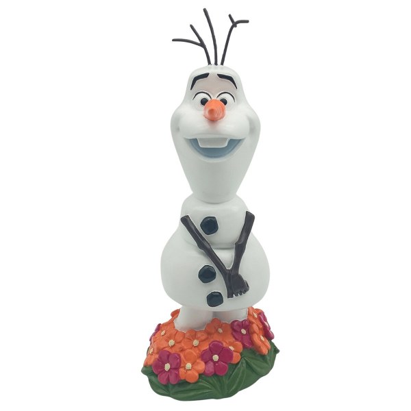 Statue de jardin Olaf avec des fleurs – Disney La Reine Des Neiges