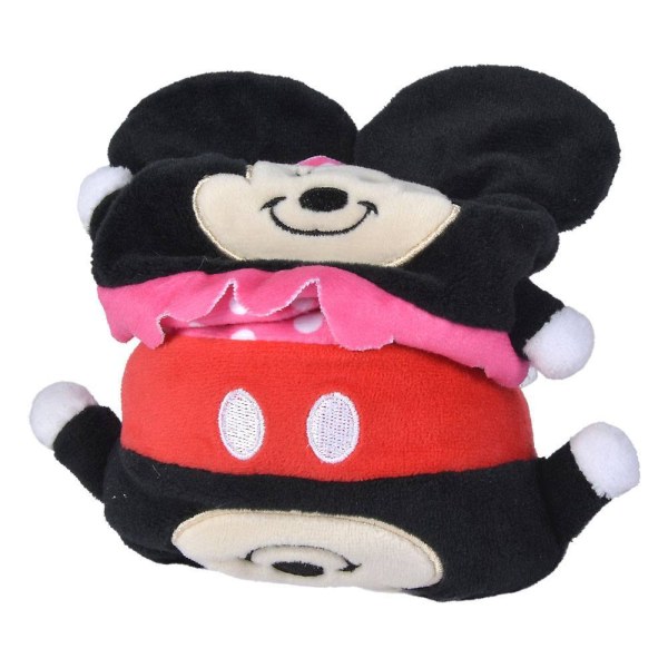 Peluche réversible Mickey/Minnie 8 cm - Disney