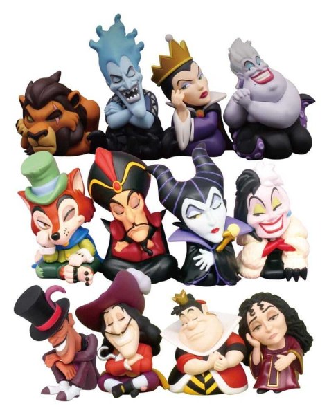 Sachet mystère Figurine des méchants Twinchees Lil' Sleeper 5 cm - Disney Villains