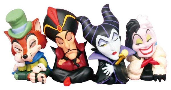 Sachet mystère Figurine des méchants Twinchees Lil' Sleeper 5 cm - Disney Villains